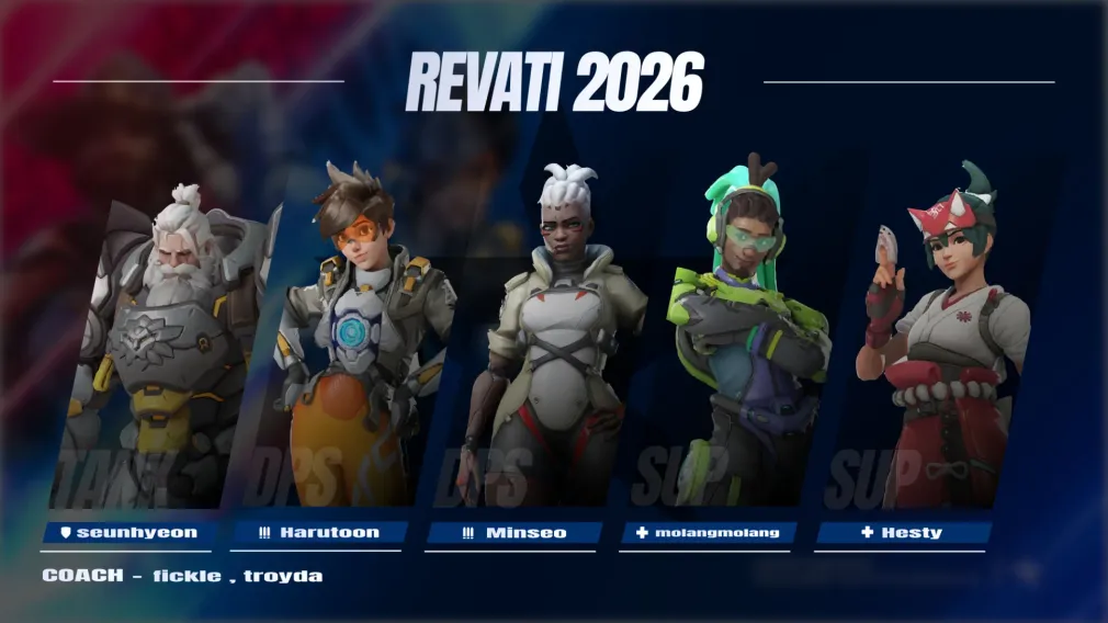 REVATI Roster 2026